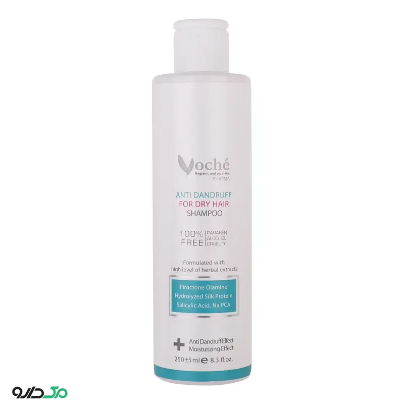 شامپو ضد شوره موهای خشک وچه